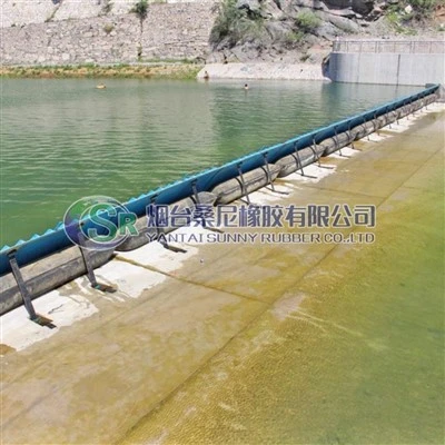 Tsis Siv Neeg Collapsible Pneumatic Spillway Gate